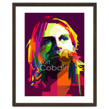 Kurt Cobain Grunge Music Pop Art WPAP thumbnail