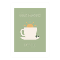 GOOD MORNING COFFEE with birds (Print Only)