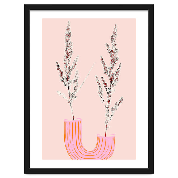 Plant based happyness Grasses 1 still life