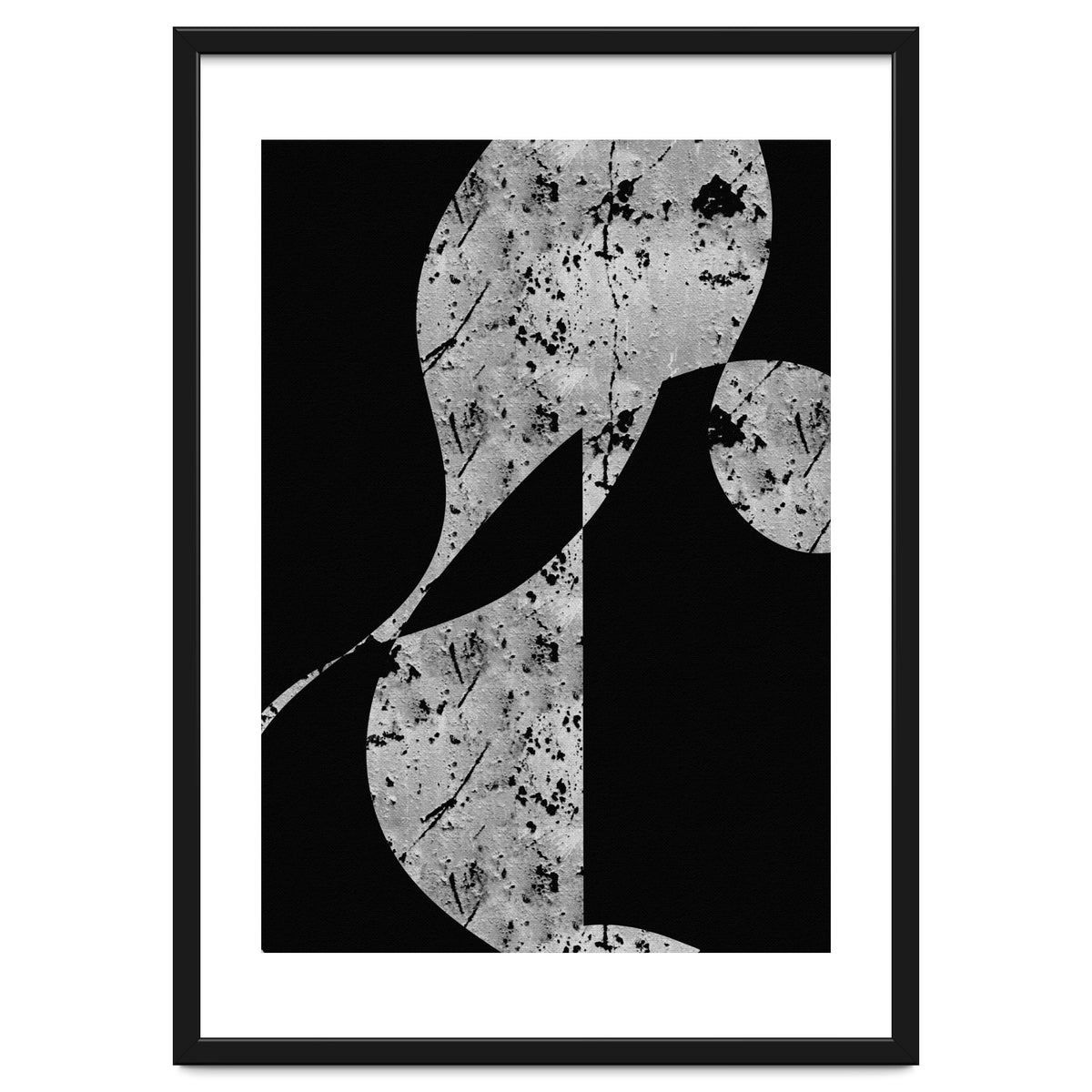 Black and White Abstract