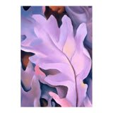 Georgia O’Keeffe – Purple Leaves (1922) | Elegant Botanical Modernist Composition in Rich Violet Tones (Print Only) thumbnail