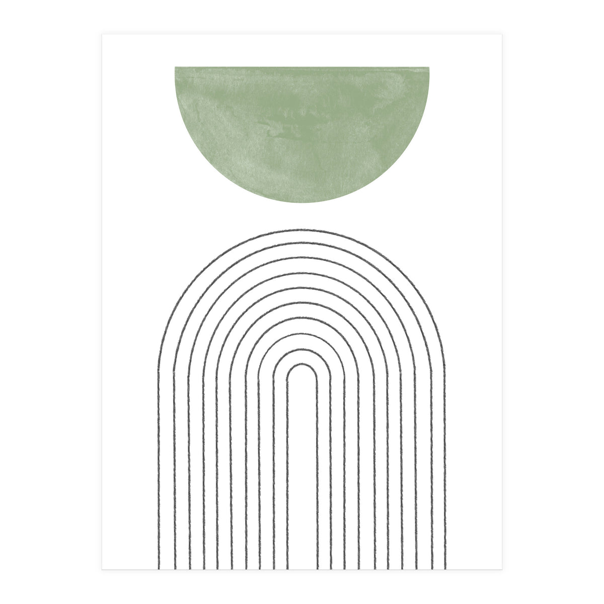 Simple Green Object (Print Only)