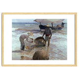 'Valencian Fishermen', 1895, Oil on canvas, 65 x 87 cm. thumbnail