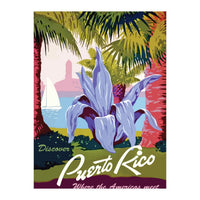 Puerto Rico Flower (Print Only)