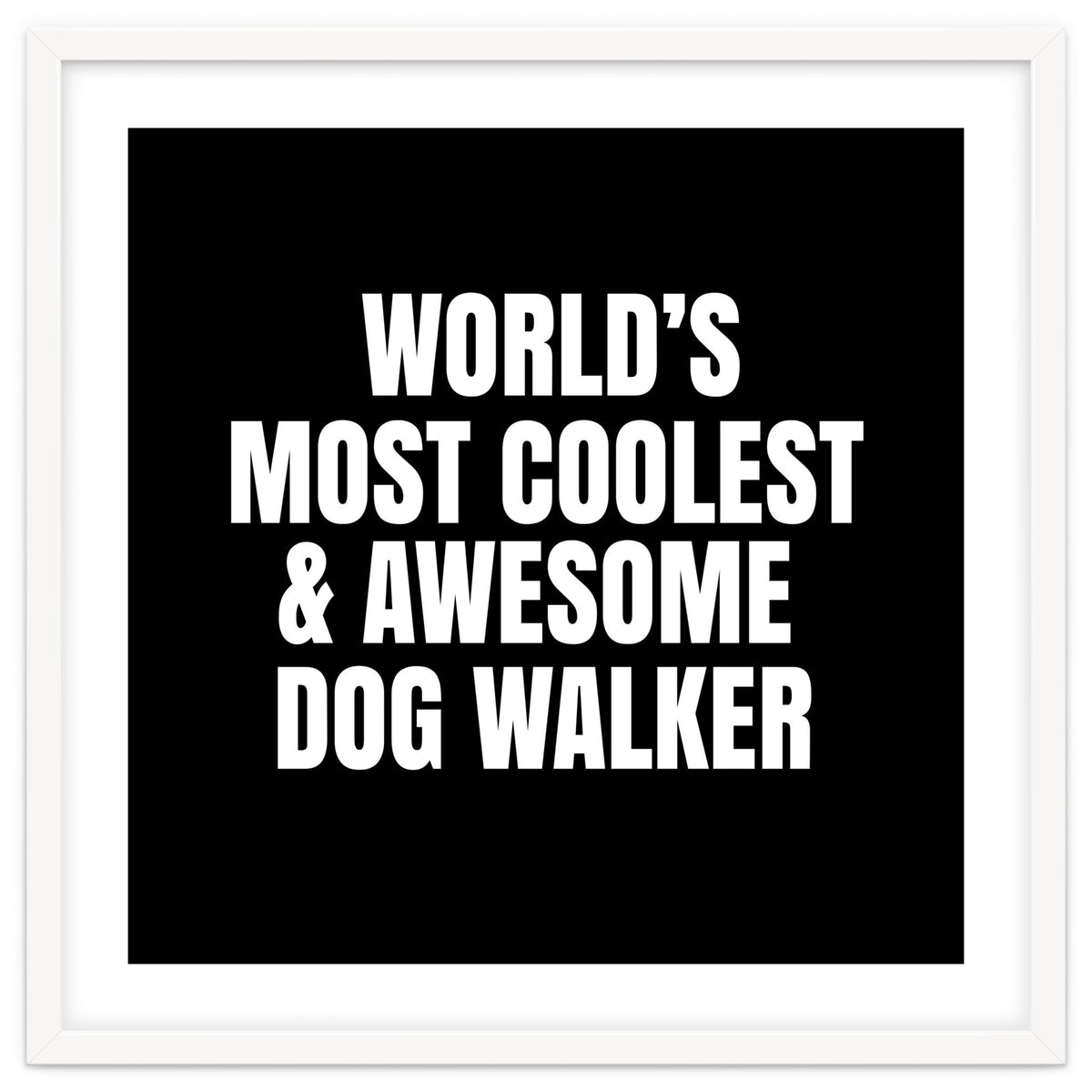 World's most coolest and awesome dog walker