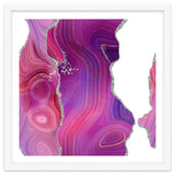 Magenta & Silver Agate Texture 05 thumbnail