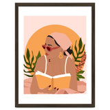 Bohemian Summer, Modern Boho Girl Reader, Books Read Self Care Self Love, Travel Hippie Nomad Black Woman thumbnail