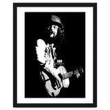 Ian Anderson Rock Music Legend in Grayscale thumbnail