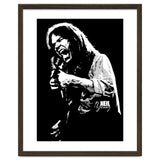 Neil Young Musician Legend in Grayscale 2 thumbnail