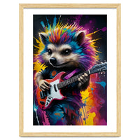 Hedgehog Plays The Guitar, Rock Graffiti