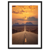 Famous Forrest Gump Road - Monument Valley