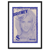 Britney Spears Stamps Art