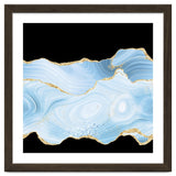 Blue & Gold Glitter Agate Texture 04 thumbnail