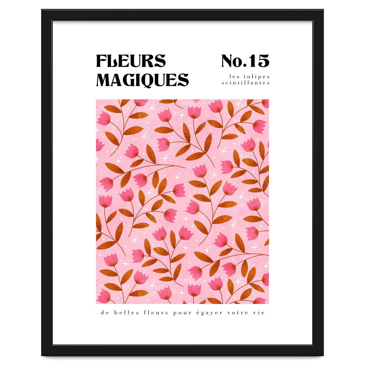 Magical Flowers No.15 Sparkling Tulips