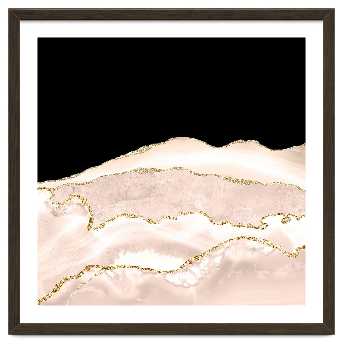 Ivory & Gold Agate Texture 03