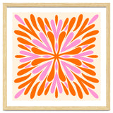 Symmetry Petals - pink and orange thumbnail