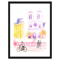 Paris Notre-dame Pink