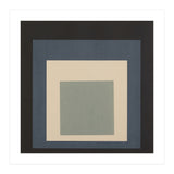 JOSEF ALBERS - HOMAGE TO THE SQUARE BEIGE GREY BLACK HIGH RESOLUTION (Print Only) thumbnail