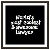 World's most coolest and awesome lawyer thumbnail