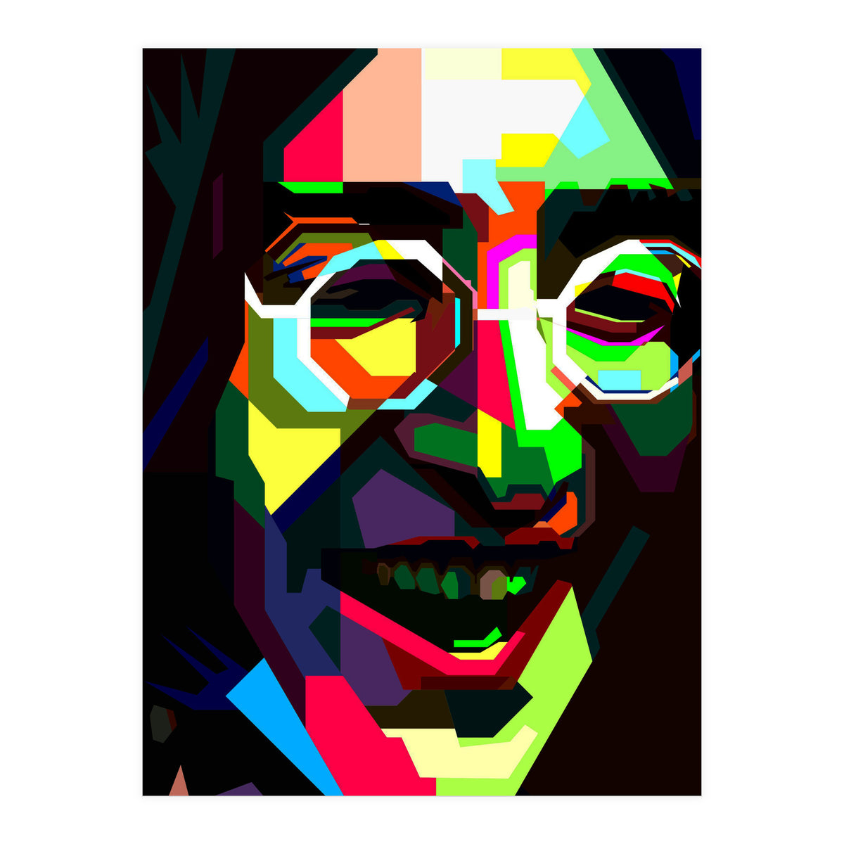 John Lennon Legend Pop Art WPAP (Print Only)