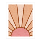 Retro Sunrise (Print Only) thumbnail