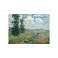 Poppy Fields near Argenteuil. (Print Only)