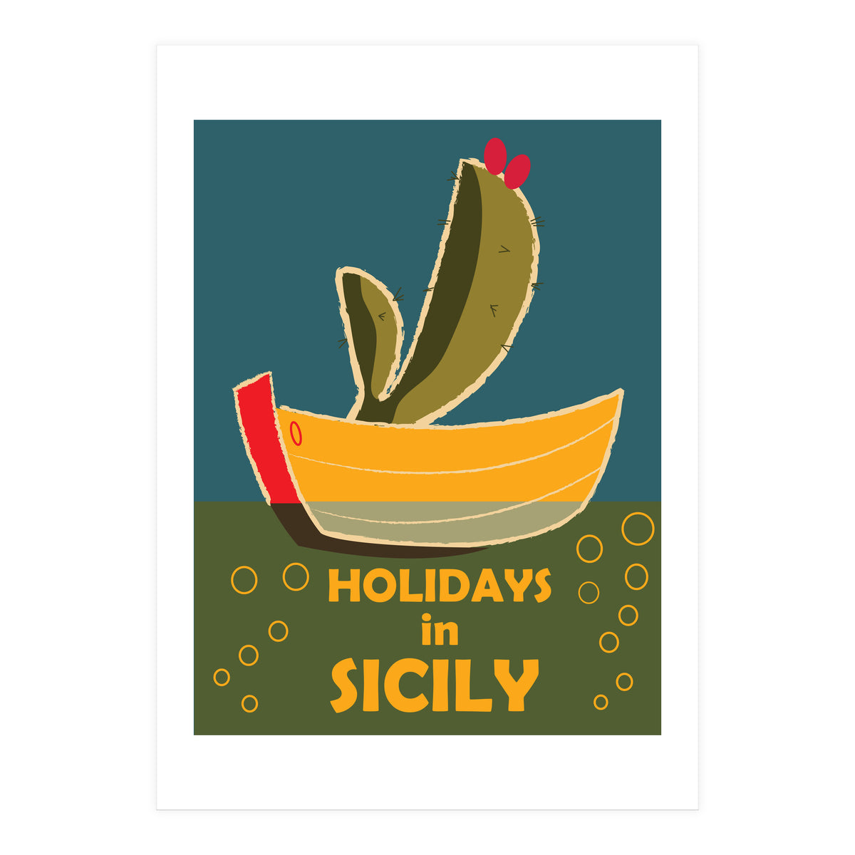 Holidays In Sicily (Print Only)