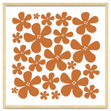Brown Flowers Pattern thumbnail