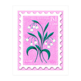 Berkshire Summer Snowflake Postage Stamp (Print Only) thumbnail