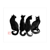 4 Black Cats (Print Only) thumbnail