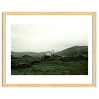 Tank in the grassland - Iceland