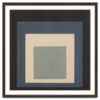 JOSEF ALBERS - HOMAGE TO THE SQUARE BEIGE GREY BLACK HIGH RESOLUTION
