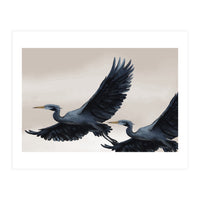 Migrating Herons (Print Only)