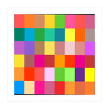 Colorful Rainbow Squares Patch (Print Only) thumbnail