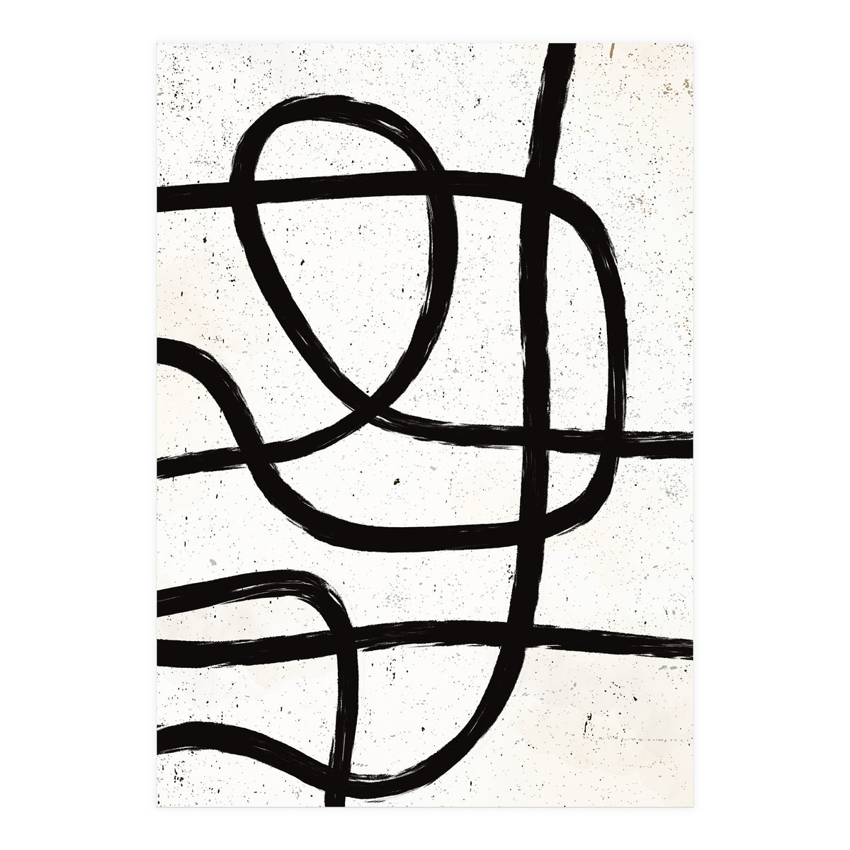 Nordic Scandinavian Marker Ink Line II (Print Only)