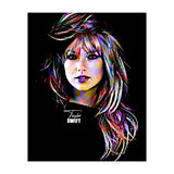 Taylor Swift Colorful Art 2 (Print Only) thumbnail