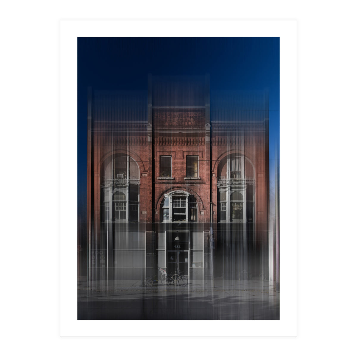 Joseph White Building No 7 Color Blur Version (Print Only)