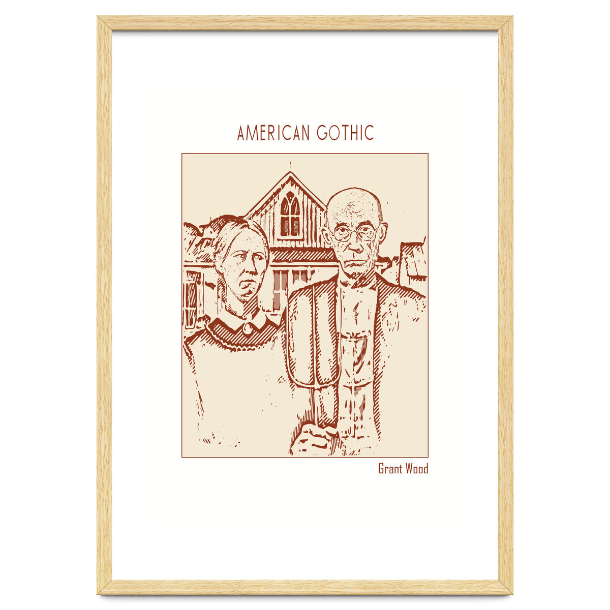 American Gothic – Grant Wood