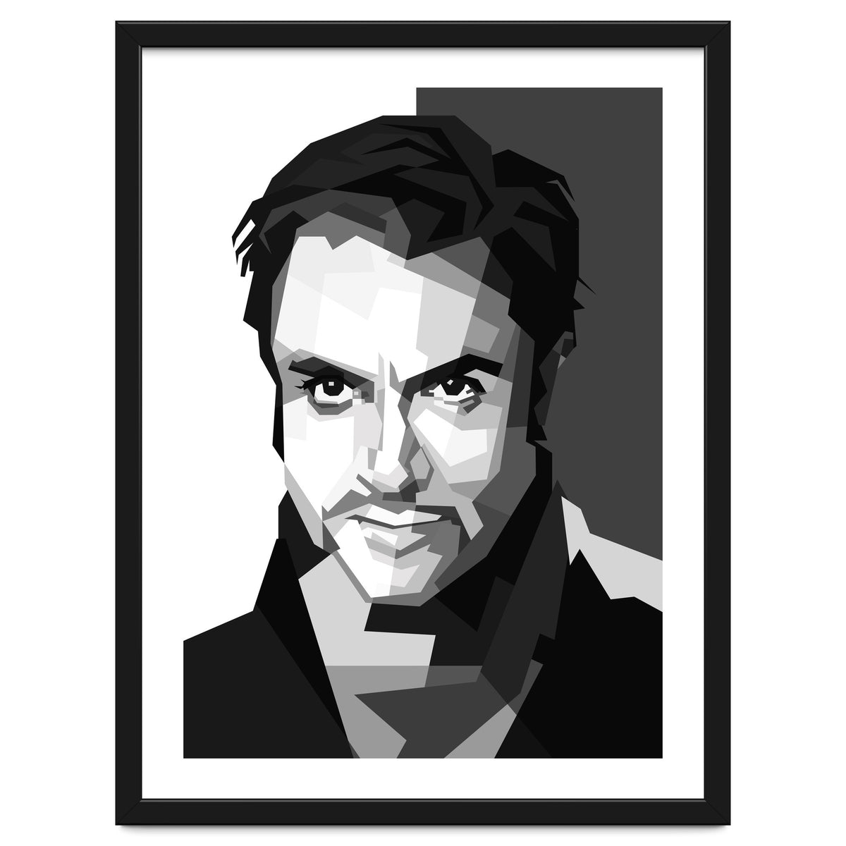 Simon Le Bon British Singer Black Illustration