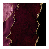 Burgundy & Gold Agate Texture 15  (Print Only) thumbnail