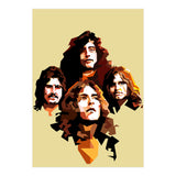 Retro Led Zeppelin Rock Blues Music (Print Only) thumbnail