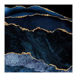 Navy & Gold Agate Texture 02 (Print Only) thumbnail