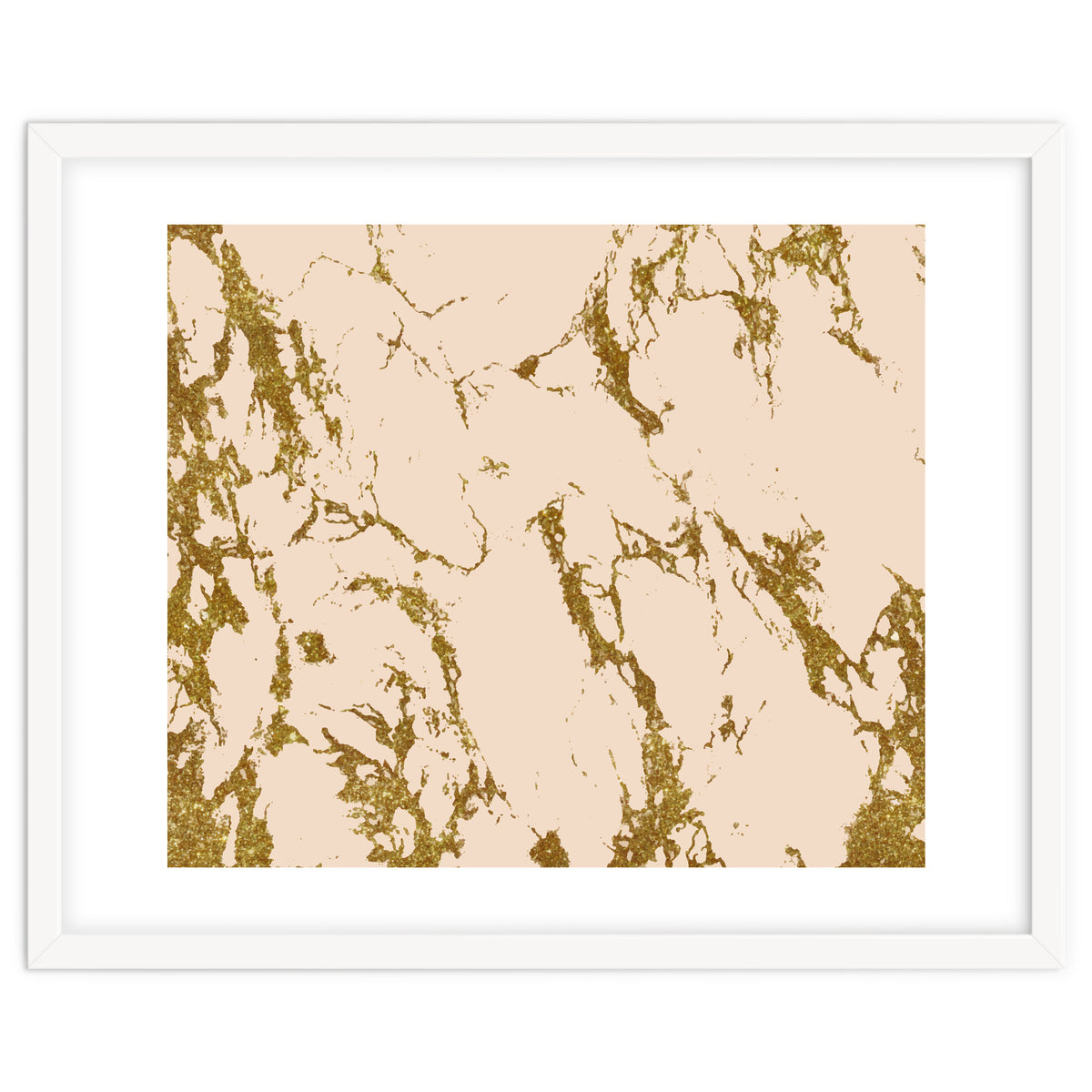 Blush & Gold Marble #society6 #decor #buyart