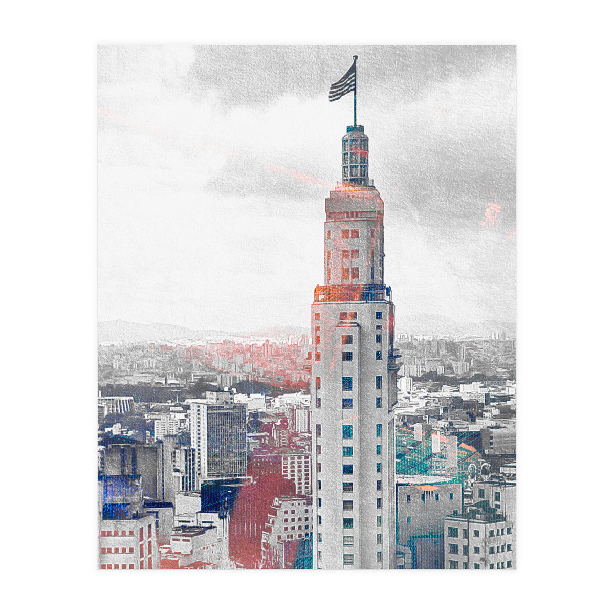 Sp in the sky  II (Print Only)