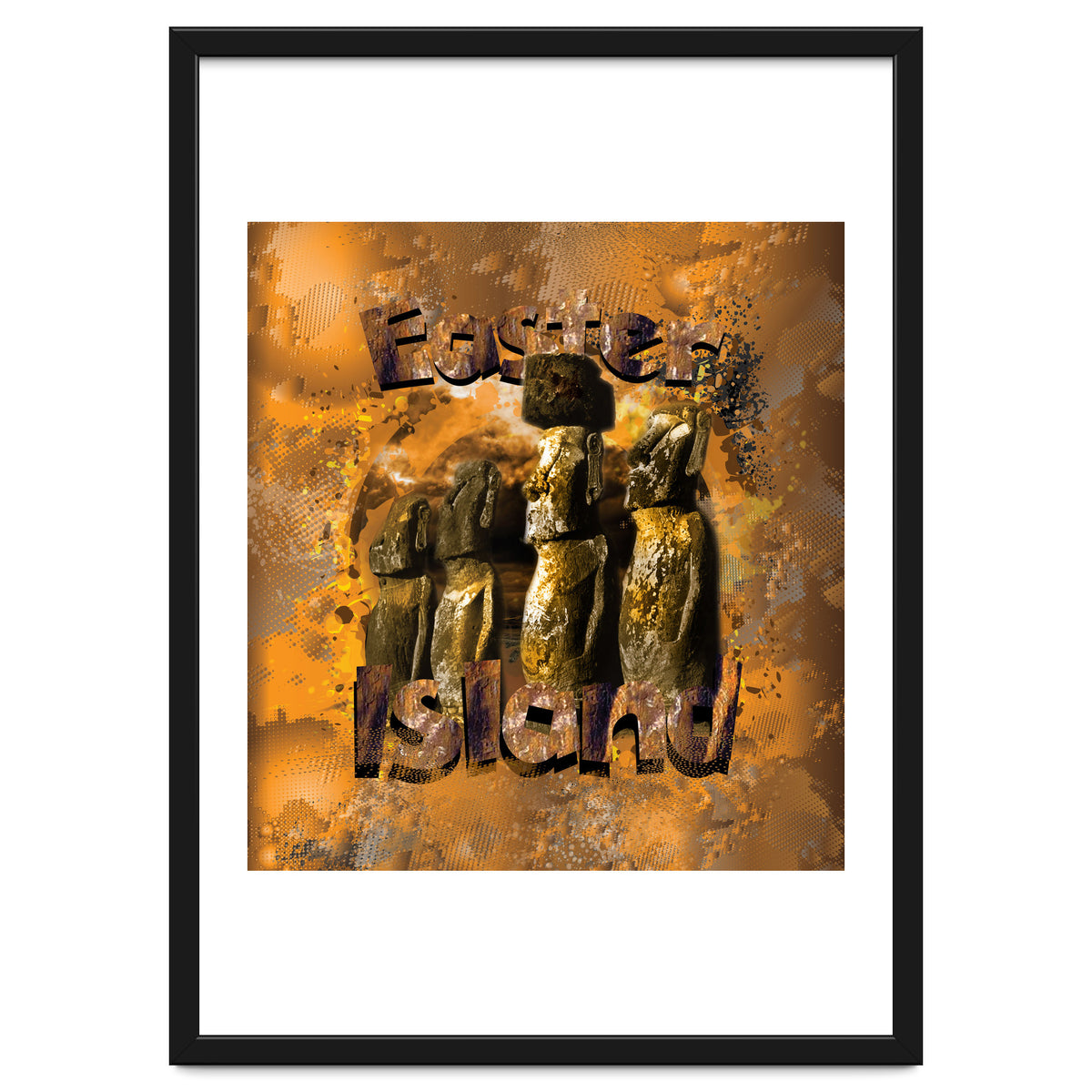 Easter Island Statues Polynesia