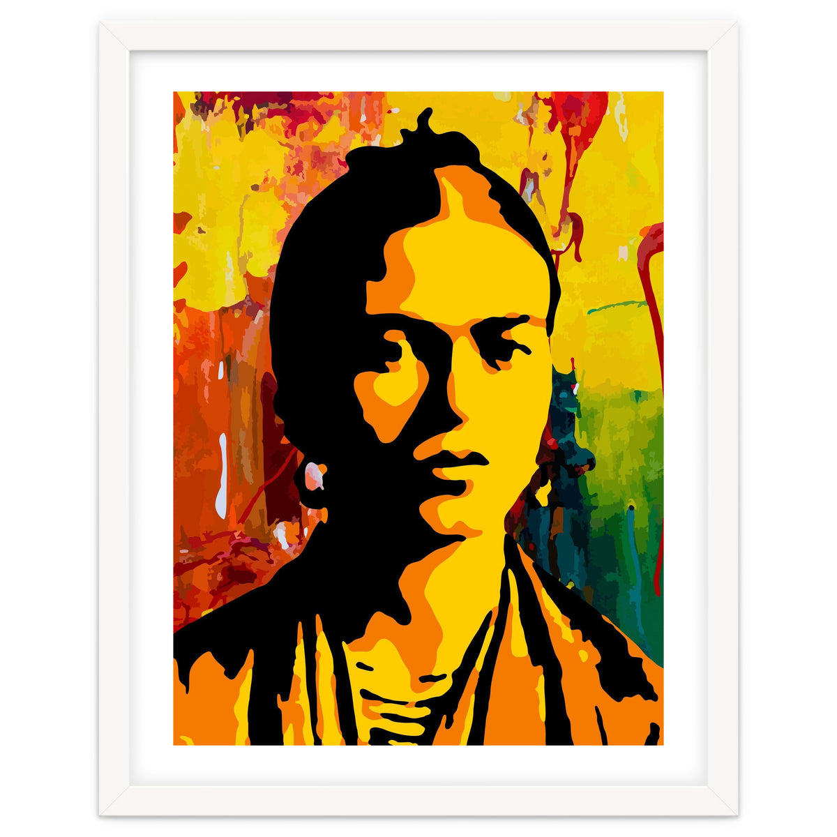 Frida Kahlo Abstract 2