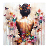 Butterfly Garden Back Portrait (Print Only) thumbnail