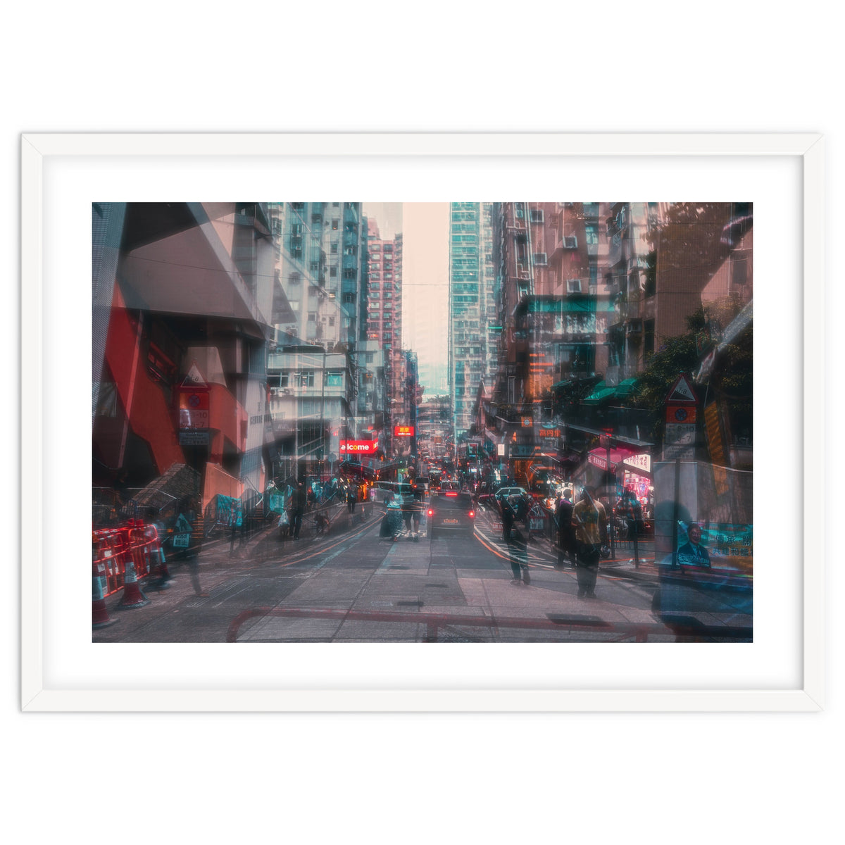 Street Photography - Double Exposure Sai Ying Pung