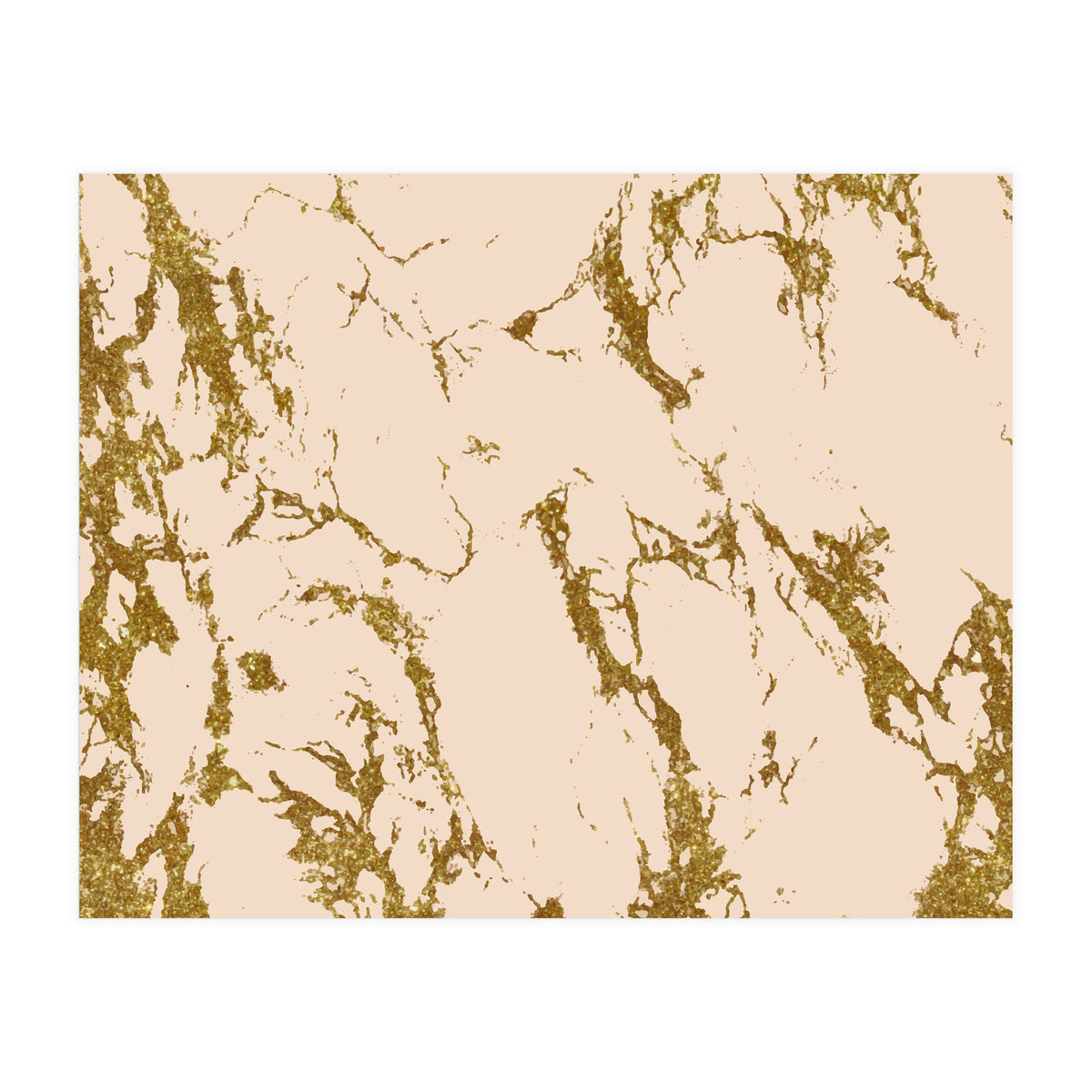 Blush & Gold Marble #society6 #decor #buyart (Print Only)