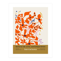 Contemporary art gallery Barcelona design and interior (Print Only)